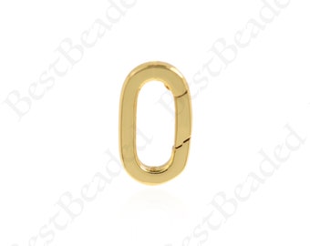 Special Clasp,Jewelry Clasp,Carabiner, 18K Gold Filled Lobster Clasp,Bracelet Clasp,Necklace Clasp,DIY Jewelry Making Supplies