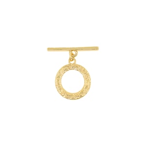 Matte Gold OT Clasp,DIY Unique Jewelry Buckle,Bracelet/Necklace Making Supplies 29x28.5mm