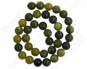 Botanical Moss Agate Beads, Natural Gemstone Round Loose Beads,Natural Gemstone Round Loose Bead