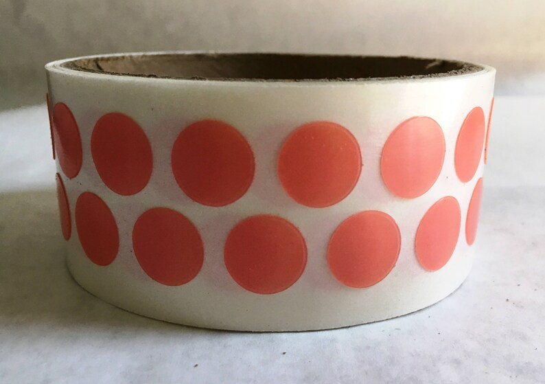 DoubleSided Adhesive Dots 250 Dots per Roll Etsy