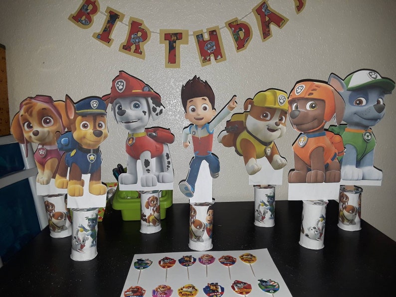 Birthday Centerpieces