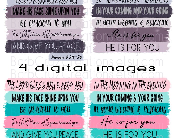 The Blessing, Numbers 6, He is for you, png, clip art, digital download, instant download, sublimation design, digital design, inspirational