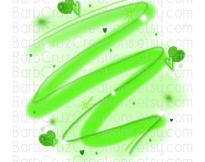 Airbrush Backgrounds, green hearts png, Clipart, pngs, sublimation designs, digital downloads, tshirt designs, heat transfers