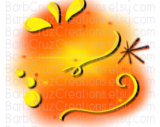 Airbrush Background, fierce love, 4 digital images, Clipart, pngs, sublimation designs, digital download, tshirt design