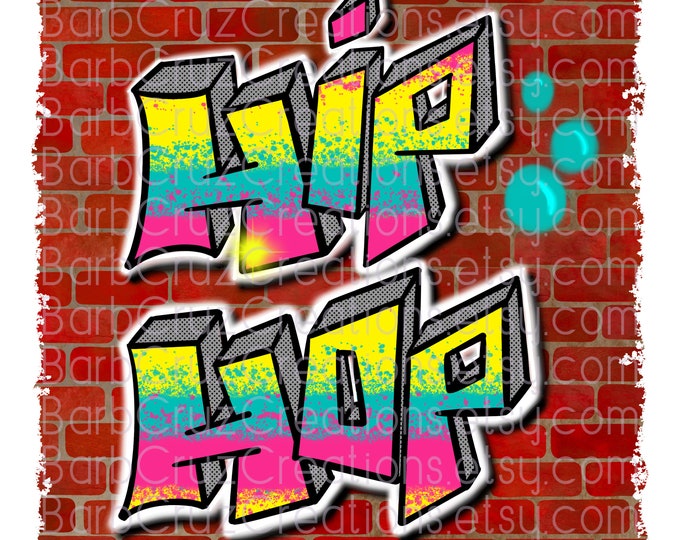 Airbrush png, Brick Wall, Hip Hop Dance, airbrush dance, dance clipart, hip hop png, sublimation, digital download, clipart, dance shirt png