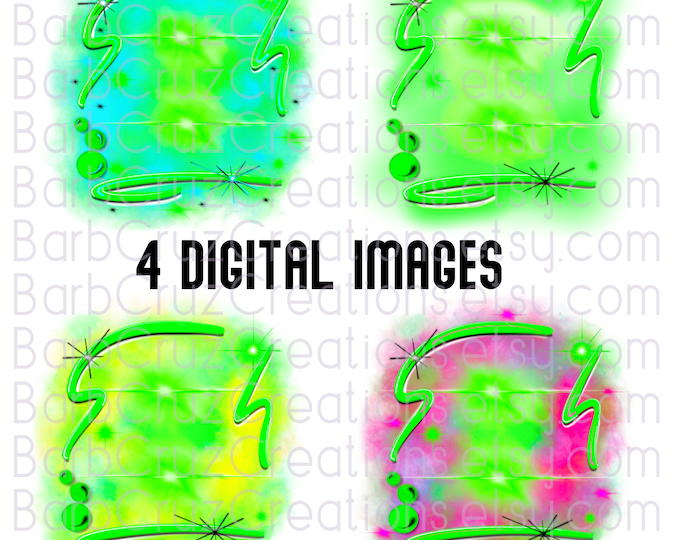 Airbrush Background, Lime Green, Digital Backgrounds, digital images, Clipart, pngs, sublimation designs, digital download, tshirt design