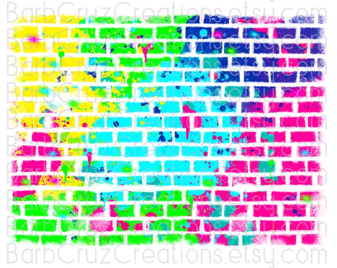 Airbrush, Brick Wall, digital airbrush, Background, Graffiti, png, clipart, sublimation designs, digital downloads, background png