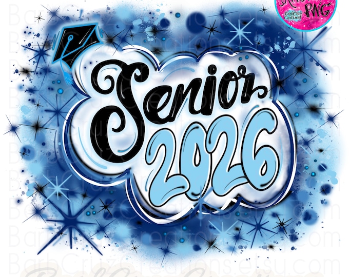 Airbrush png, Senior of 2025, Sublimation Design, Digital Download, Graffiti Ar, Heat Transfer, High School, College Senior, graduate 2025