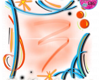 Airbrush Backgrounds, Blue, orange, Airbrush png, Sublimation Design, Digital Download, png, clipart, background, custom name, personalize