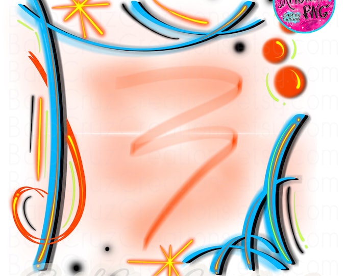 Airbrush Backgrounds, Blue, orange, Airbrush png, Sublimation Design, Digital Download, png, clipart, background, custom name, personalize