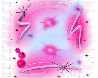 Airbrush Background, Pink, Tumbler, Airbrush, Graffiti Wall, png, clipart, sublimation design, digital download, png sublimation, template