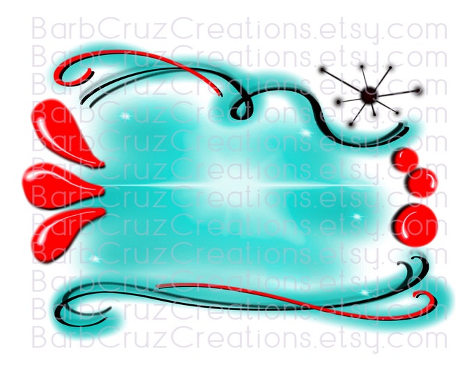 Airbrush Digital Images, Blue Bluish Green, png, digital downloads, sublimation designs, custom digital backgrounds, instant downloads