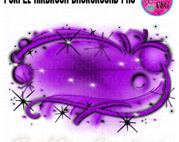 Airbrush png, Airbrush Background png, Purple Airbrush, DTF, graffiti sublimation designs, digital downloads, tshirt designs, old skool