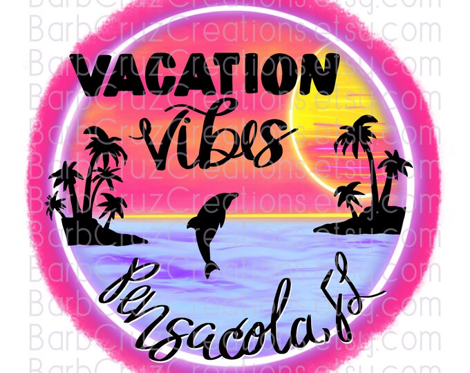 tropical, sunset, sunrise, palm trees, beach, vacation, airbrush, png, sublimation designs, digital downloads, instant download, transparent