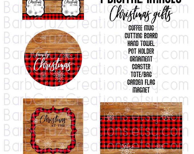 Christmas Gifts, Ornament, hand towel, pillow case, Merry Christmas, Sublimation Transfers, Sublimation Designs, PNG, digital, templete