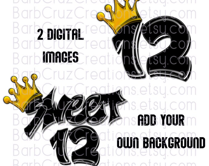 Sweet 12, Twelve, 12 bday, crown, Birthday, Airbrush png, Print Designs, Sublimation Designs, png, clipart, Digital Downloads, pink, jpg