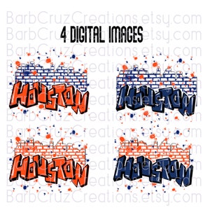 Houston City, H-Town, Skyline, Houston silhouette, Sports, Houston, Texas, Digital Downloads, Sublimation Design, png, Graffiti, TX
