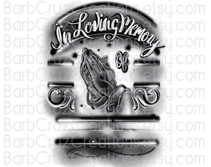 In loving Memory of, black, In Memory of, Sublimation Designs, Digital Downloads, png, clipart, shirt png, Custom memorial shirt png