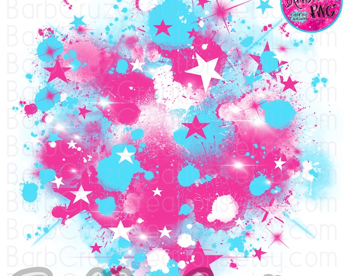 Airbrush PNG, pink, Cheer Shirt, Digital Airbrush, Star bursts, Background, sublimation design, digital download, graffiti, Hip Hop, Dance