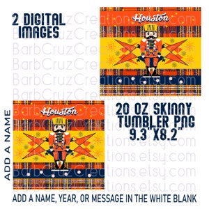 Houston, Digitales Papier, Weihnachten, Hintergrund, Baseball, Tex, Sport, Texas, Tumbler png, Sublimationsdesign, Nussknackermarkt, Feiertage