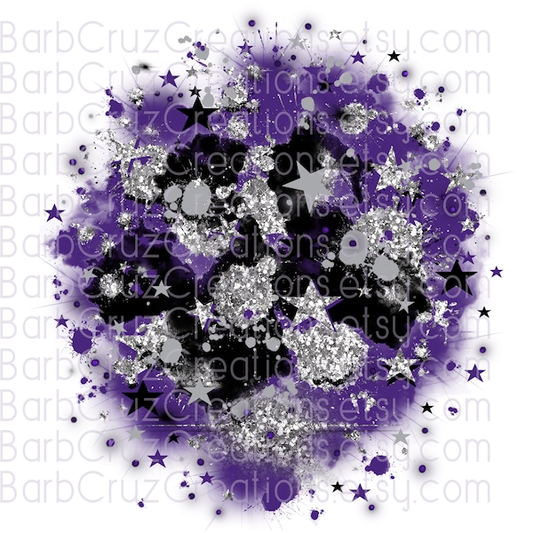 Airbrush, Purple star burst background, Digital Airbrush, tumblers, png, sublimation designs, digital airbrush, black, glitter