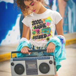 80's Made 90's Raised Airbrush Png / Airbrush Background / 80s Baby