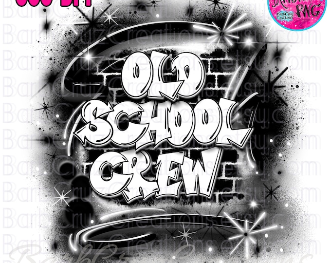 Old School Black , Airbrush, Brick Wall, Background, Digital Airbrush, Graffiti Wall, png, sublimation designs, digital download, red