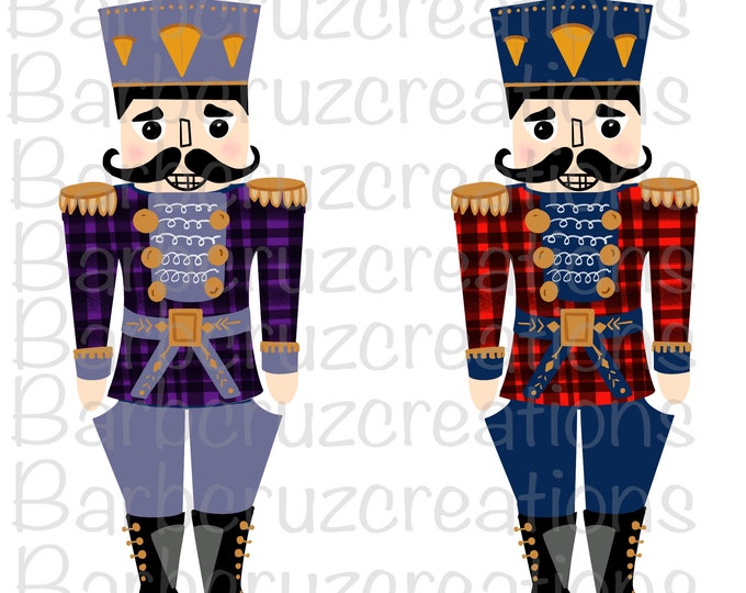 Nutcracker, Christmas, Holiday Designs, Bundle, Sublimation Downloads, instant download, digital download, sublimation design, png, clip art