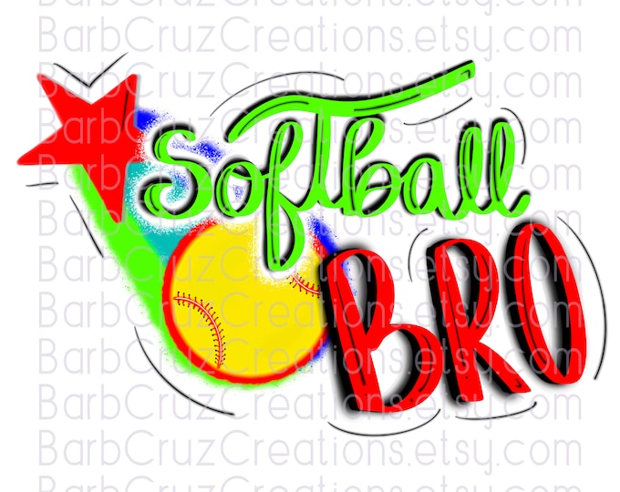 airbrush Softball, airbrush sports, Softball png, Softball Shirt Design, digital download, sublimation designs, png, clipart, heat transfer