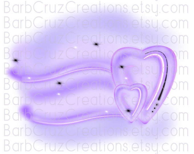 Airbrush Backgrounds, Purple Hearts png, Clipart, pngs, Sublimation Designs, digital downloads, tshirt designs, heat transfers