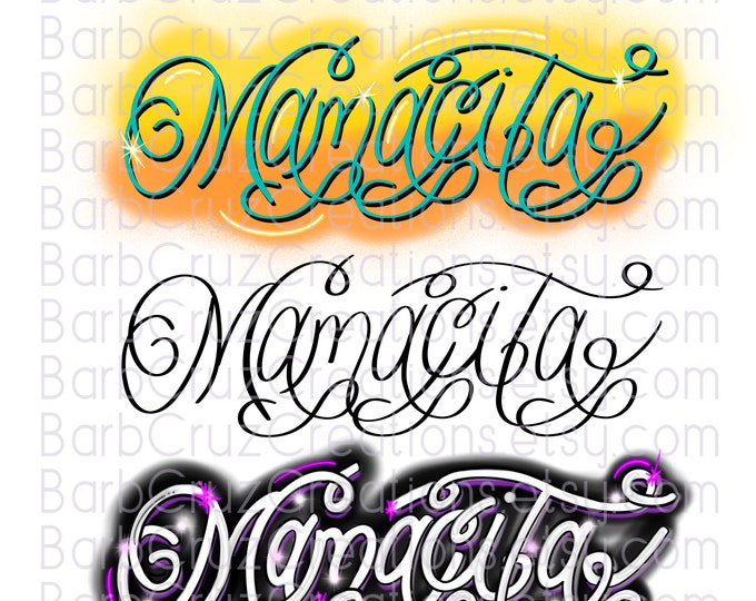 Mamacita, Mother, handwriting png, calligraphy, png, clipart, sublimation design, sublimation transfer, digital downloads, digital designs