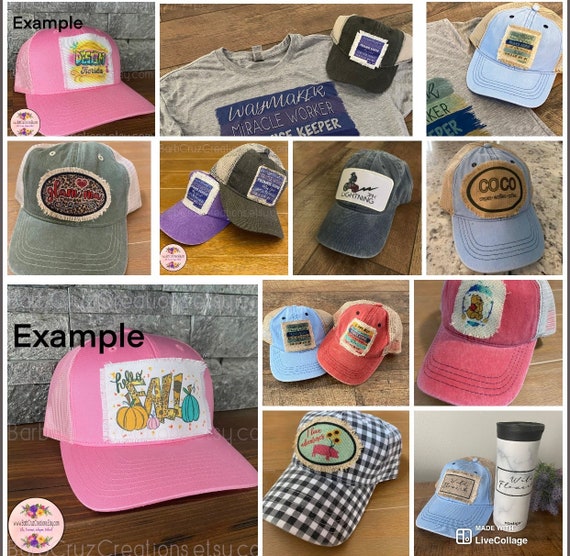Custom, Embroidery, Hat, Custom Hat Patches, Personalized Hat Patches,  Personalized Hat, Custom Cap, Personalized Cap, Summer, Fall, Winter 