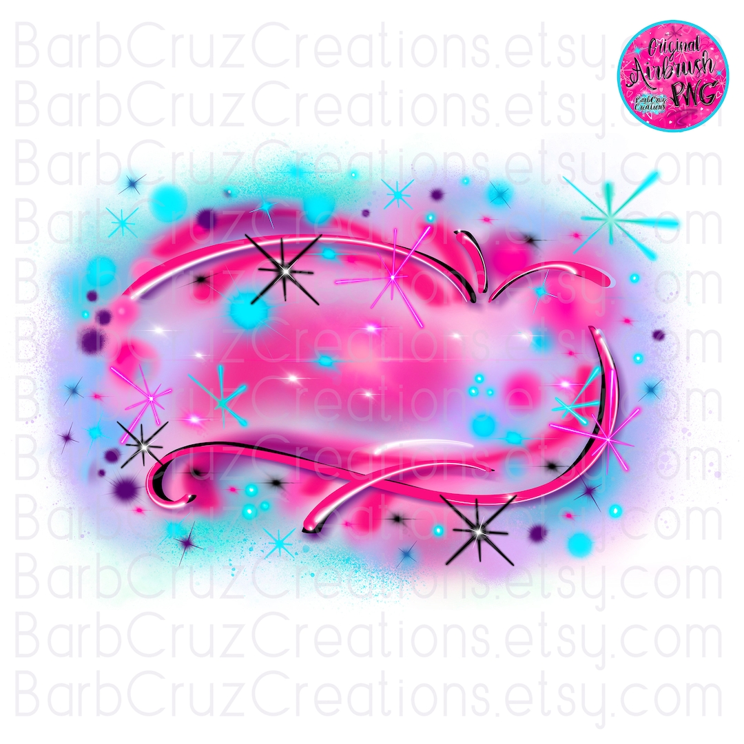 Airbrush Png / Pink / Airbrush Background / Sublimation / Digital ...