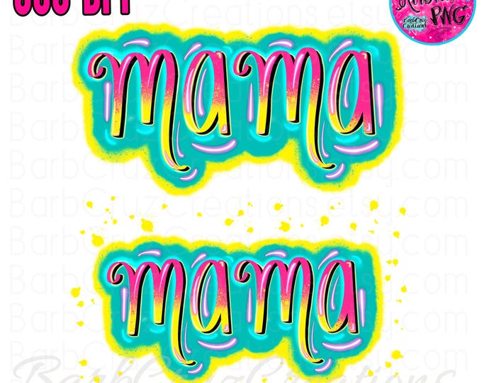 Mommy Pink, Green, and Yellow png digital download sublimation design, 300dpi, Mom Shirt, Mother's Day, Mom Birthday, Mom's day out