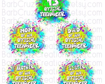 Biglietto Di Auguri Per 13° Compleanno Per Ragazzi E Ragazze, Per Festa Con Palloncino, Per 13 Anni, Ragazzi, Ragazze, Fratello, Sorella, Figlio, Figlia, Nipote, 145mm, Biglietto Di Auguri Regalo - Foto 3