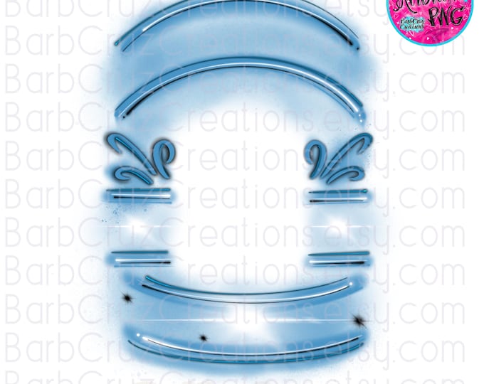 Airbrush png, In loving Memory of blank, blue, In Memory of, Sublimation Designs, Digital, RIP, Airbrush Frame, Custom memorial shirt png