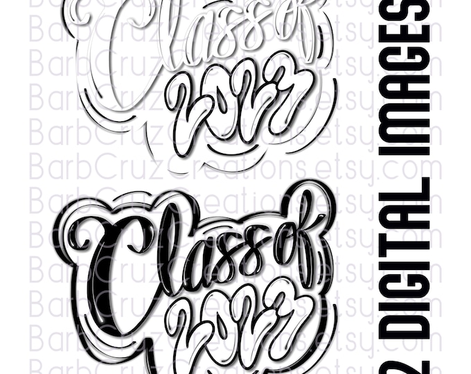 Class of 2023, Airbrush, Senior, 2023, Sublimation Design, Digital Download, Graffiti Art, png, Heat Transfer, High School, College Senior