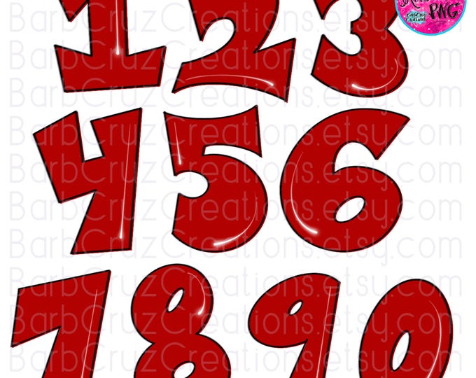 Airbrush png, Airbrush numbers, Graffiti png, Graffiti numbers, Number png, Sublimation, Fun 90's style retro throwback numbers, 2000's