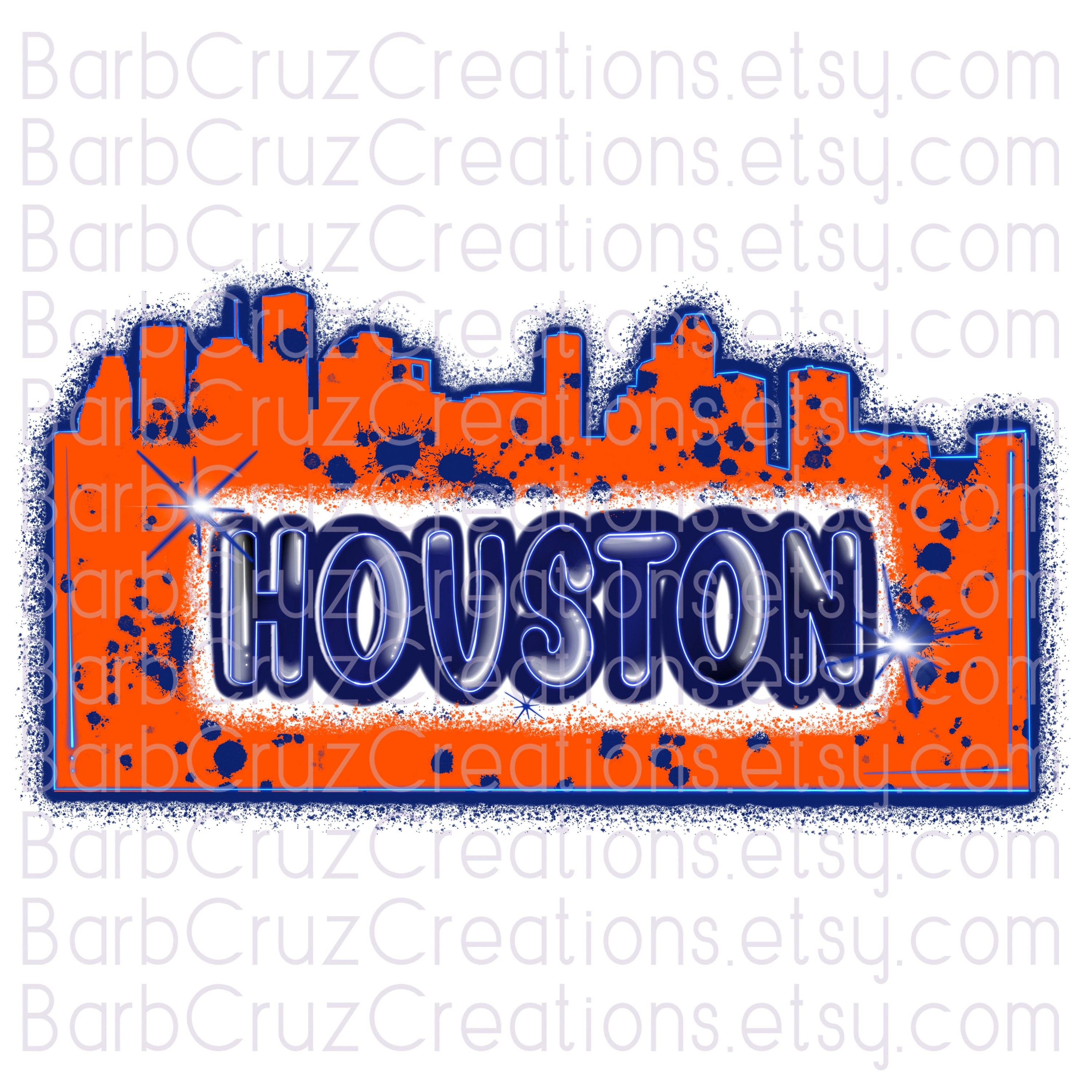 Houston Skyline, Houston silhouette, Sports, Houston, Texas, Digital  Downloads, Sublimation Design, png, clip art