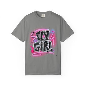 Download digitale PNG con aerografo rosa, Fly Girl, Hip Hop, trendy, Muro dei graffiti, clipart, design per sublimazione, anni '90 2000 immagine 7
