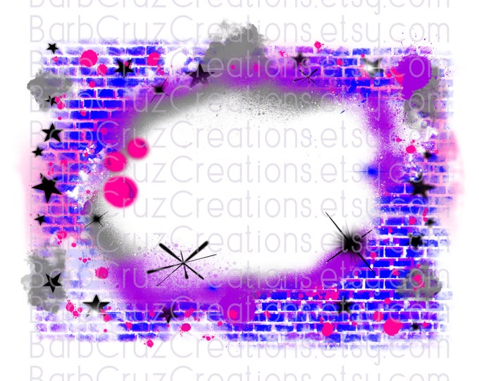 Airbrush, Brick Wall, digital airbrush, Background, Graffiti, png, clipart, sublimation designs, digital downloads, background png, colorful