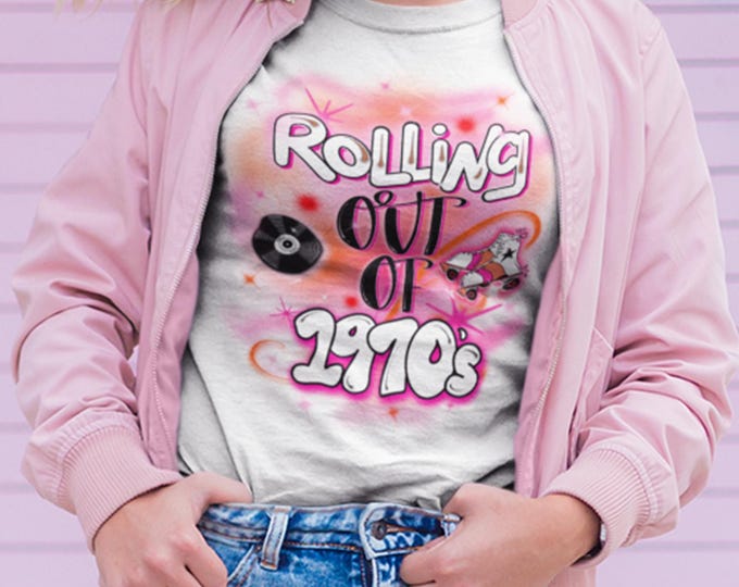 Custom Airbrushed T-Shirts, Decades, Graffiti Hip Hop, Camps, Vacation, Streetwear, 90's Old School Shirt, Skating Party, BACH, Birthdays