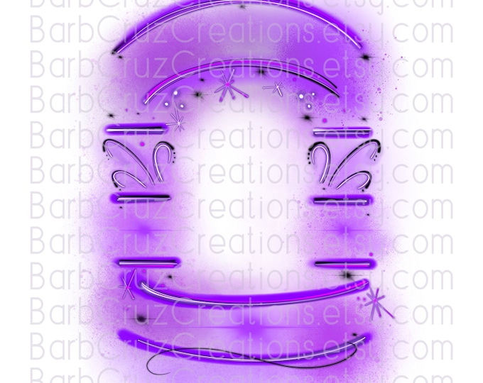 Airbrush png, Frame, Purple Background, In loving Memory of, In Memory of, Sublimation Designs, RIP, Custom memorial shirt, graffiti