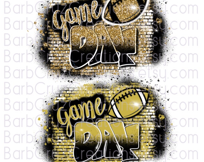 Airbrush football png, Game Day, Splatter paint designs, Team, Sports, Airbrush, Sublimation Design, jpg, Season, team spirit, gold, glitter