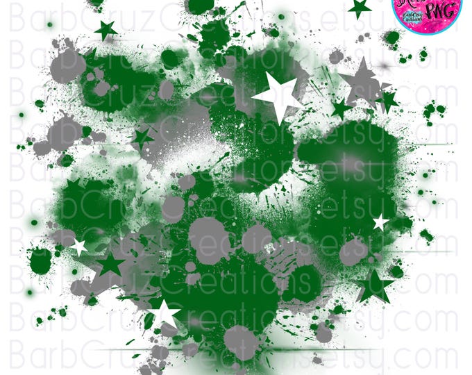 Cheer, Airbrush png, Cheerleader, Cheer Shirt png, Team shirt, Sports Team Airbrush, Cheer Airbrush, Sublimation Design, green, white, gray