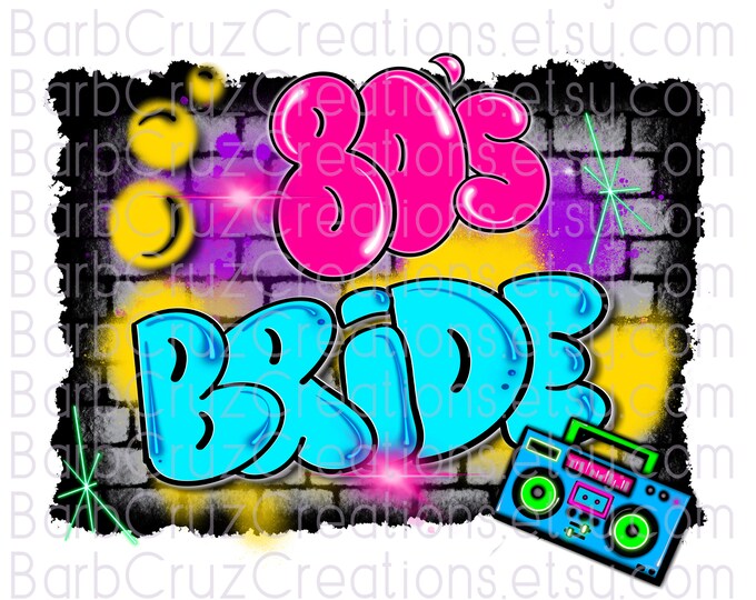 80's, Bride, airbrush, Background, 80's, wedding, sublimation transfer, digital download, png, clipart, sublimation png, airbrush