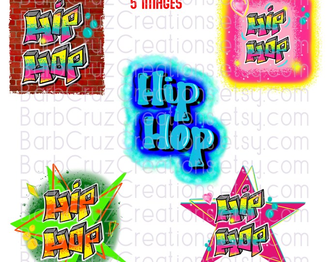 Bundle package, Hip Hop, Dance, airbrush, png, sublimation designs, digital download, clipart, dance shirt transfer, heat transfer, clipart
