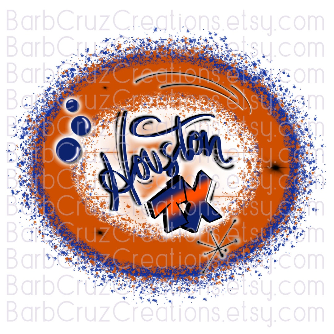 Houston, Sports, Png, Baseball, Digital Download, Airbrush Houston Png, Sublimation Designs
