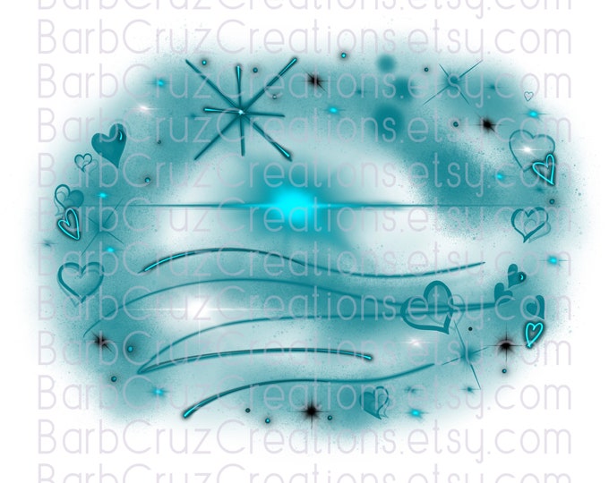 Airbrush Backgrounds, Blue, teal, Airbrush Background, png, Clipart, sublimation designs, digital downloads, tshirt designs, heat transfers