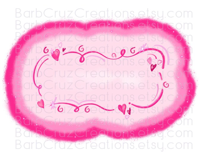 Airbrush png, airbrush Background, Pink Background, Digital Airbrush, Pink Hearts, png, clipart, Sublimation Designs, Hearts